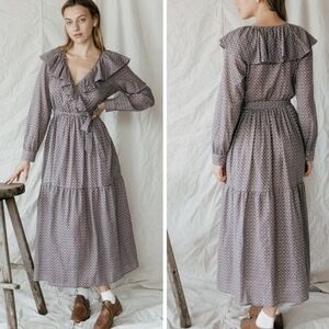 Christy Dawn Vivian Dress XS Winter Garden Plaid NEW